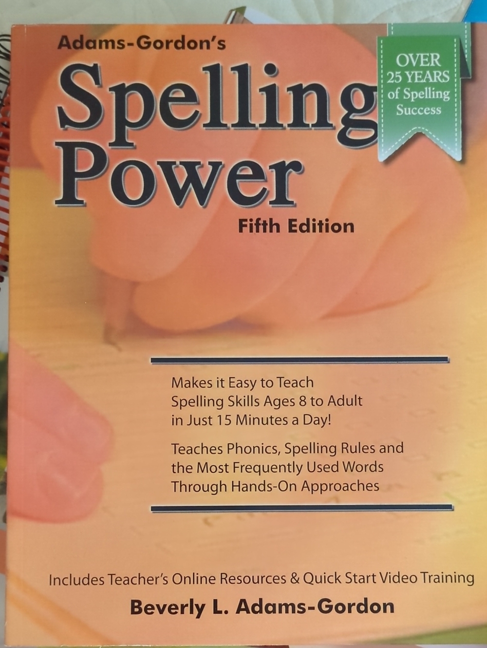 Adams-Gordon Spelling Power Fifth Edition - My Father's World Curriculum